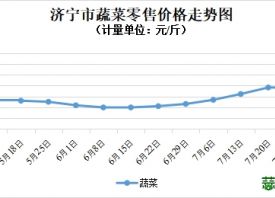 濟寧市：蔬菜價格以降為主！ ()